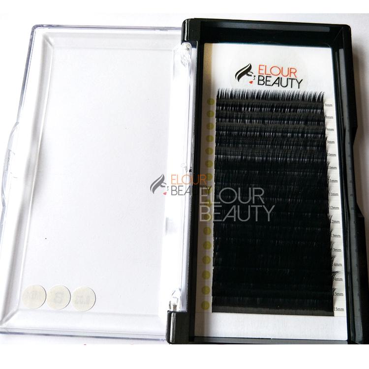 Korean mink volume private label eyelash extensions supplies EL88